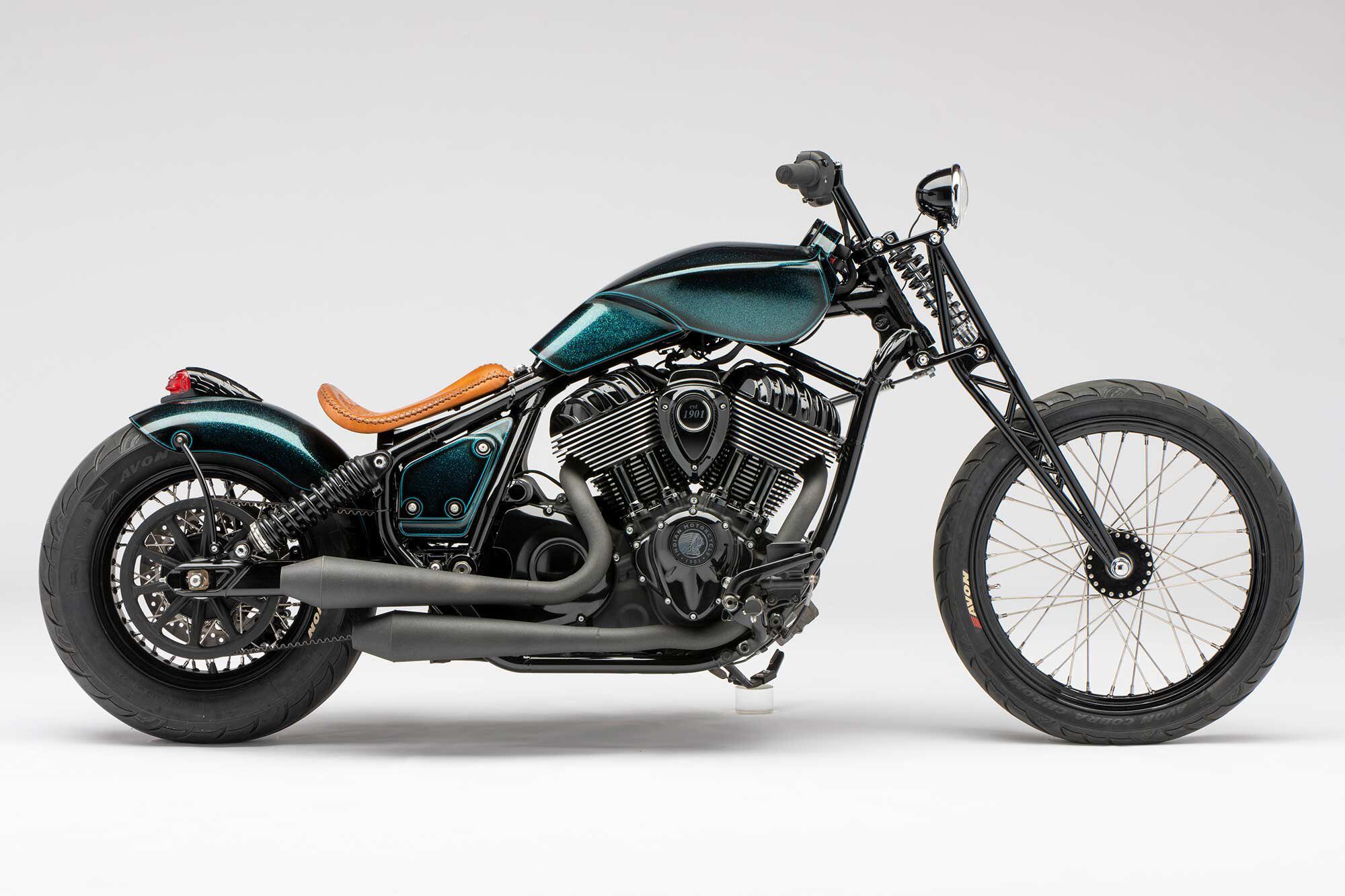 Indian Larry Front Fender Lamp fits Harley-Davidson